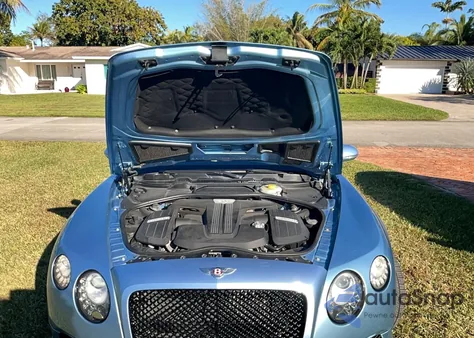 2015 Bentley Continental Gt V8 S z USA, uszkodzony, nr VIN SCBGH3ZA2FC049621